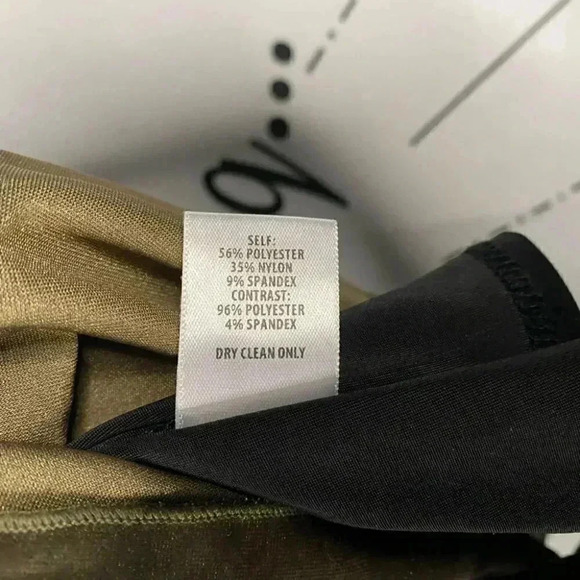 Bailey44 Army Green Velvet Asymmetrical Drape Pleated Peplum Mabel Top - Picture 6 of 6